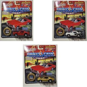 Johnny Lightning Muscle Cars limited Edition Lot of 3